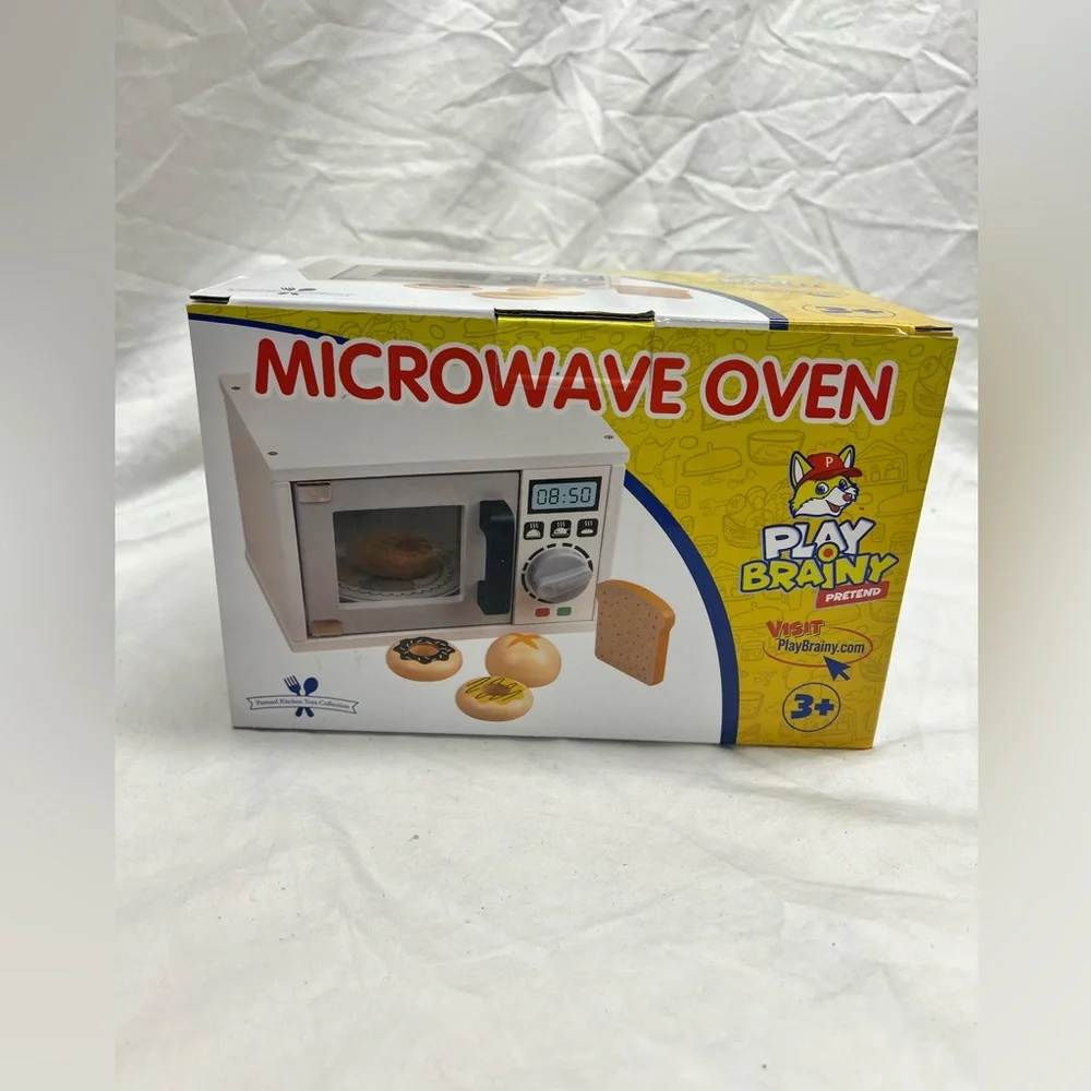 Play brainy microwave play set 11 pc
